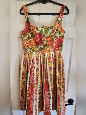 NWT Isaac Mizrahi for Target Floral Fit & Flare Dress